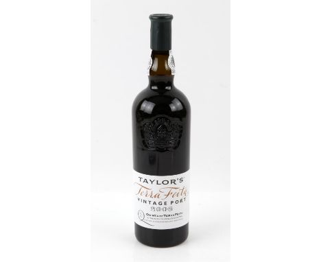 One bottle Taylor's Terra Feita Vintage Port wine, 2008