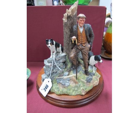 Border Fine Art Flash and Lightning BO668, with base and original box. 