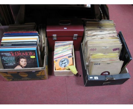 A Collection of Classical LP's and Box Sets, including Decca, CBS, Deutsche Grammophon, 45rpm and EP's (over forty) and a qua