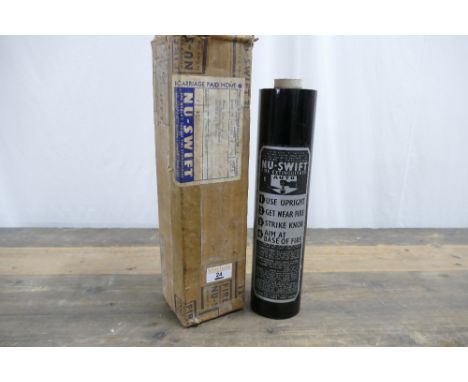Vintage Nu-Swift fire extinguisher.