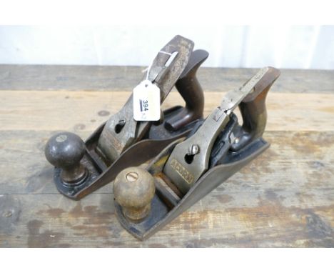 Vintage Stanley Bailey No4 smoothing plane and Acorn plane.