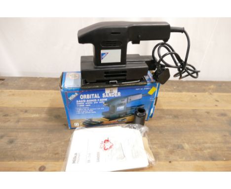 Hilka orbital sander 240v