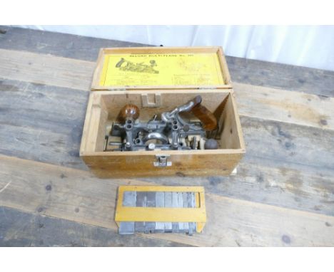 Vintage Record Multi-plane No 405 in original box with blades.