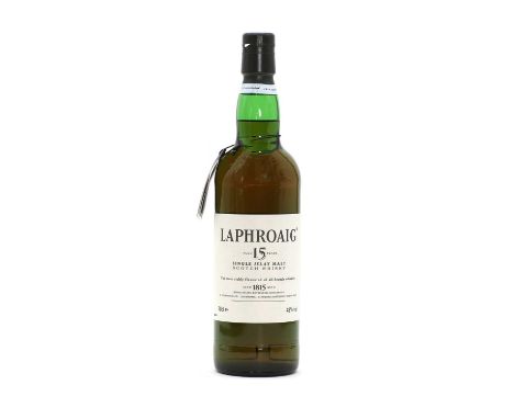 Laphroaig - 15 years old Single Islay Malt Scotch whisky, 43% vol., 70cl. (1 in box)