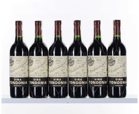 Vina Tondonia Reserva, R. Lopez de Heredia, 2005 (6)
IN BOND - this lot is sold In Bond, please refer to 'Important Informati