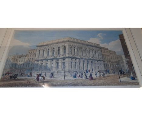 A 19th Century Engraving of an Architectural Scene.