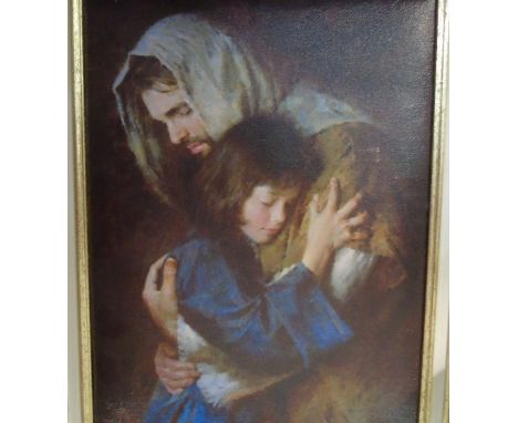 An Oleograph after Norman Weistling, The Promise. 34.5 x 26cm.