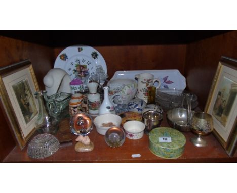 A Shelf of Decorative Items.