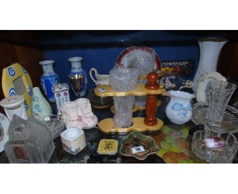 A Shelf of Decorative Items.