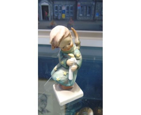 A Goebel Figure Of A Girl Angel.