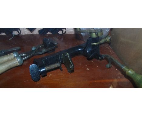 Vintage Musket &amp; Cartridge Ammunition Maker Equipment.