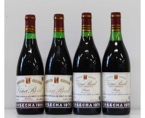 4 Bottles Mixed Vintage Lot CVNE Rioja ‘Vina Real’ Gran Reserva 4 Bottles Mixed Vintage Lot CVNE Rioja ‘Vina Real’ Gran Reser