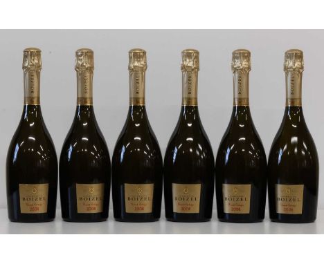 6 Bottles Vintage Champagne, Boizel Grand Vintage Brut 2008 6 Bottles Vintage Champagne, Boizel Grand Vintage Brut 2008.