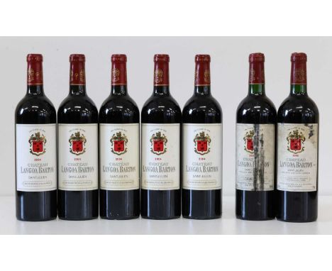 7 Bottles Chateau Langoa Barton Grand Cru Classe St Julien 7 Bottles Chateau Langoa Barton Grand Cru Classe St Julien consist