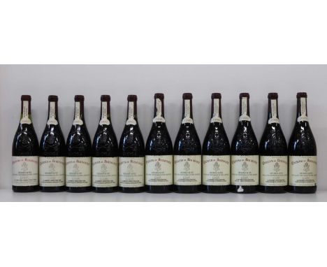 11 Bottles Mixed Vintage Lot Chateauneuf du Pape Chateau de Beaucastel 11 Bottles Mixed Vintage Lot Chateauneuf du Pape Chate