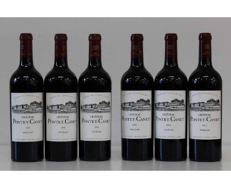 6 Bottles Chateau Pontet Canet Grand Cru Classe Pauillac 6 Bottles Chateau Pontet Canet Grand Cru Classe Pauillac consisting 