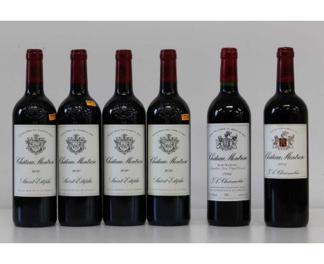 6 Bottles Chateau Montrose Grand Cru Classe St Estephe 6 Bottles Chateau Montrose Grand Cru Classe St Estephe consisting of: 