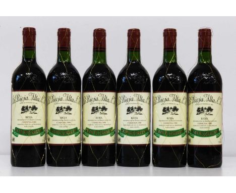 6 Bottles La Rioja Alta Gran Reserva 904 Vintage 1990 6 Bottles La Rioja Alta Gran Reserva 904 Vintage 1990.