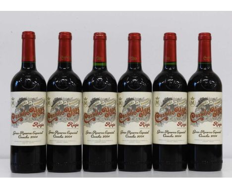 6 Bottles Marques de Murrieta Ygay Gran Reserva Especial Vintage 2004 6 Bottles Marques de Murrieta Ygay Gran Reserva Especia