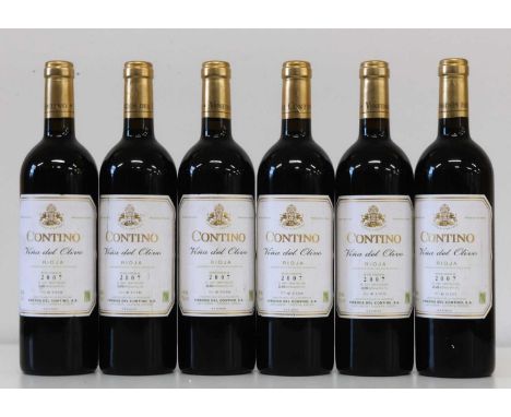 6 Bottles CVNE Rioja Vinedos del Contino ‘Vina del Olivo’ Vintage 2007 6 Bottles CVNE Rioja Vinedos del Contino ‘Vina del Oli