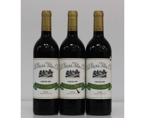 3 Bottles La Rioja Alta Gran Reserva 904 Vintage 2009 3 Bottles La Rioja Alta Gran Reserva 904 Vintage 2009.