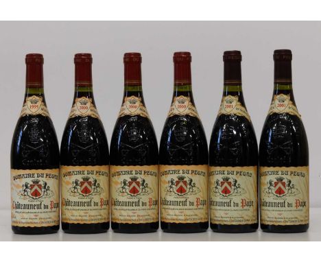 6 Bottles Mixed Vintage Lot Chateauneuf du Pape Domaine du Pegau 6 Bottles Mixed Vintage Lot Chateauneuf du Pape Domaine du P