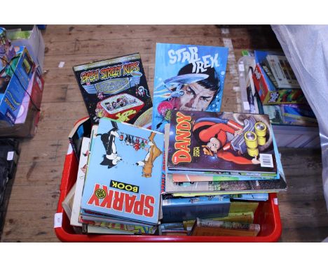 A job lot of vintage children's annuals. Shipping unavailable 