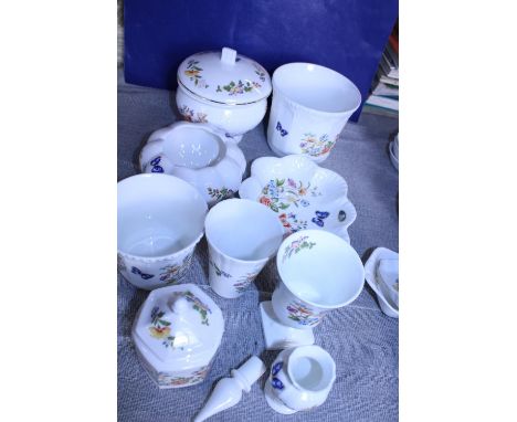 A selection of assorted Aynsley ware ceramic items 