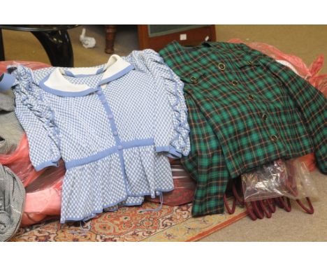Three sacks of lady's quality contemporary clothing including some new and vintage pieces