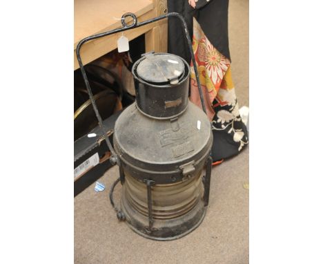 A Meteorite ship's lantern
