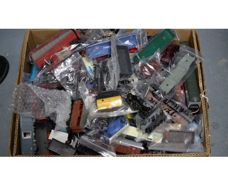A selection of model railway rolling stock, by makers including Tri-Ang, Lima and others, each unboxed.