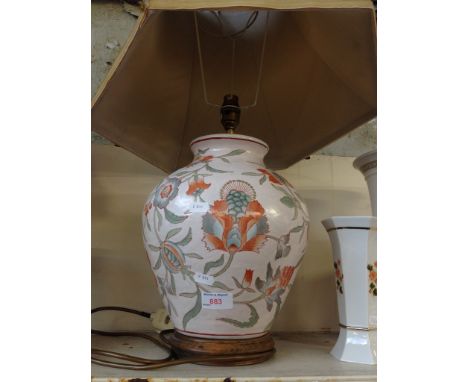 POTTERY TABLE LAMP       P5