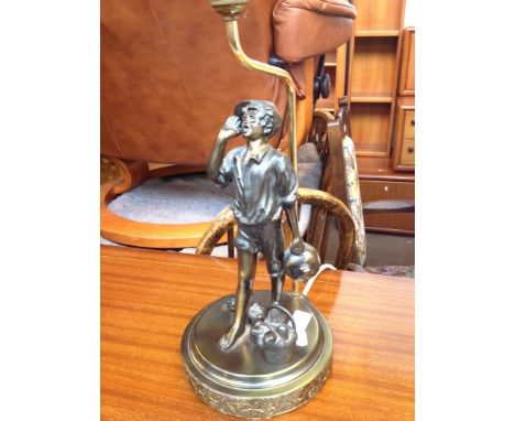FIGURE METAL LAMP