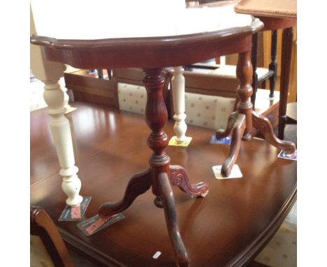 TWO TRIPOD TABLES