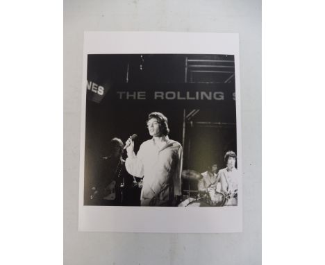 An original David Redfern photograph - image of The Rolling Stones band from the 1960s, with acreditation label to rear, poss