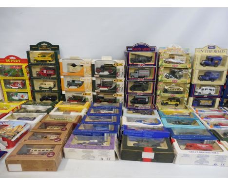 A collection of mainly Lledo Days Gone By including Dad's Army, Rupert, Darling Buds of May etc. (three boxes).