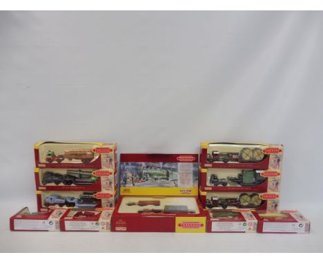 A collection of Lledo Trackside scale models for railway, in excellent condition.