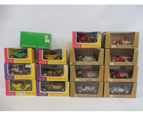 A box of original first series Models of Yesteryear.