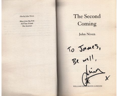 John Niven Signed Book The Second Coming 2011 First Edition Softback Book.  Good condition. All autographs come with a Certif