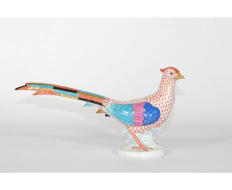 Herend Pheasant porcelain. Period XXth centuryPeriod: XXth - 20th centurySizes: H=80mm L=120mmWeight (K): 0,125kgAuthor / art