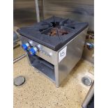 Imperial single burner gas range, model ISPA-18, s/n 06200913, 90000 BTU