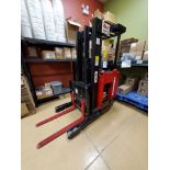 Raymond reach truck, model EASI R30TT, 3000 lb. capacity, ser. no. ET-D-01-10319, 24V c/w SCR 200