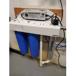 Water purification system w/ sterilight platinum unit w/ (2) Aquaflo Lite, model AFL90, 90 gallon