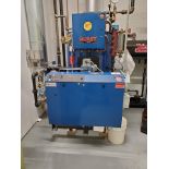 Hurst/Powerflame natural gas boiler, model 4VT-NG-15-150 steam boiler/burner package unit, 518 PPH