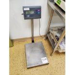 Mettler Toledo platform scale, mod. Wildcat, 300-0.1lb, 20x16 platform