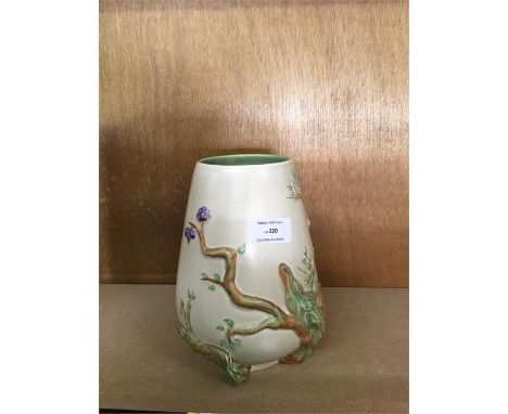 Clarice Cliff vase hairline crack a/f