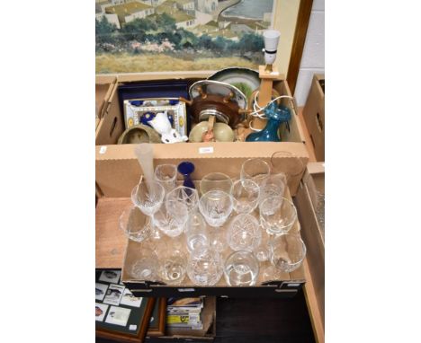 A Royal Worcester Millennium rectangular dish, Vitry ware planter and similar, also included is a Beswick pottery Mrs Flopsy 