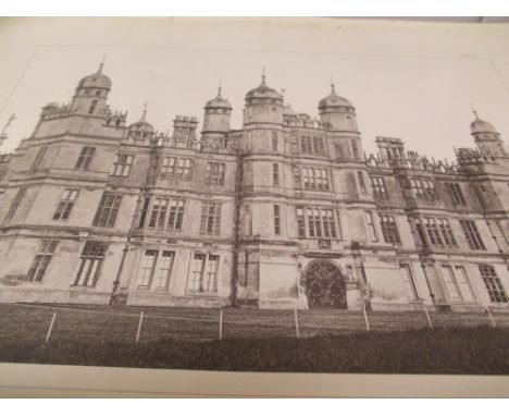 Over one hundred and forty architectural plates of stately homes (at fault), taken from ' Architecture of the Renaissance ' b