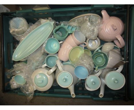 Poole pottery tea and coffee service and a quantity of other ceramics 
