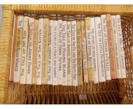 Collection of twenty one Beatrix Potter volumes, published by F. Warne, together with one volume, ' Percy the Small Engine ' 